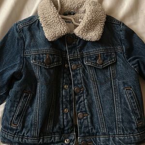 3T Boys Old Navy Denim Bomber Jacket